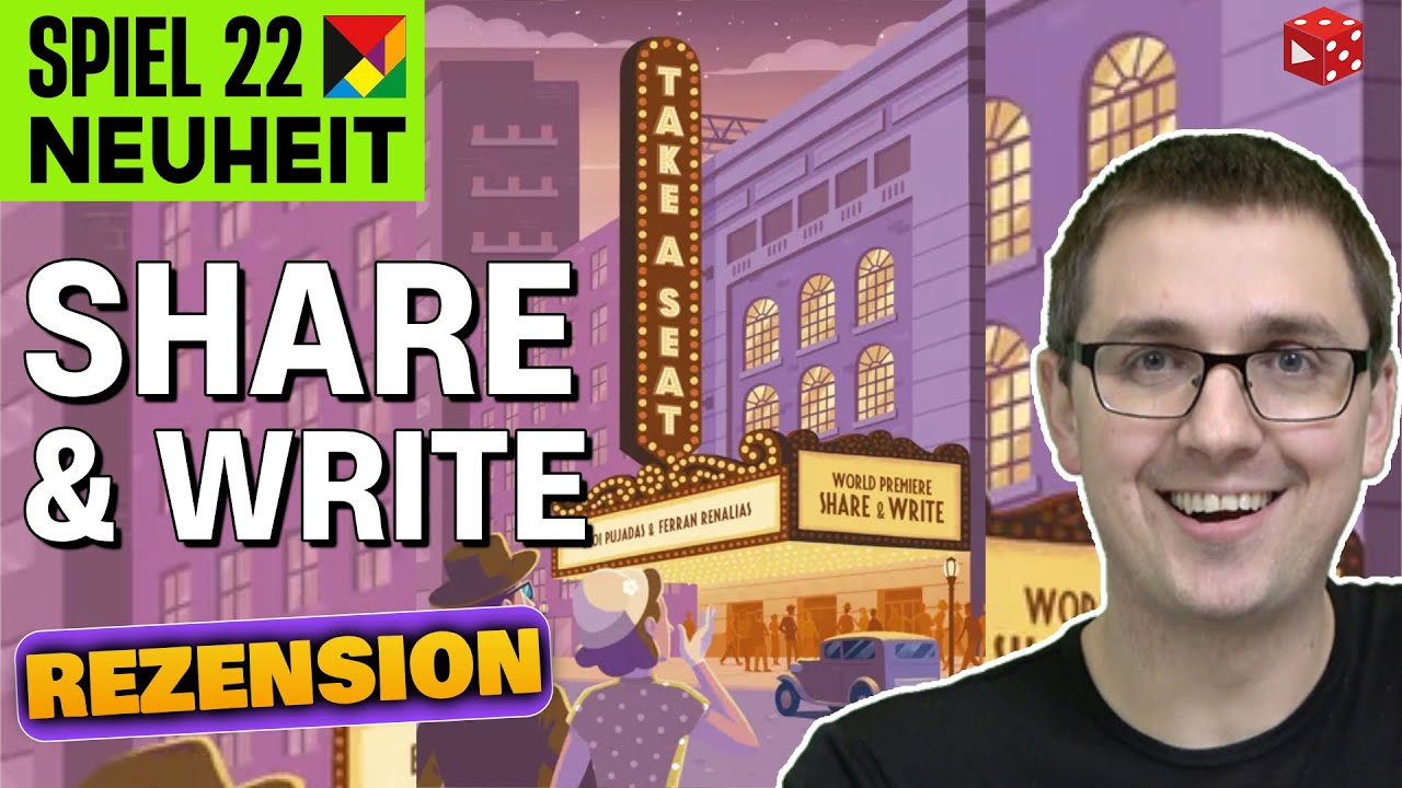 Take A Seat / Ausverkauft ein Share & Write Spiel (Frosted Games 2023) | Rezension