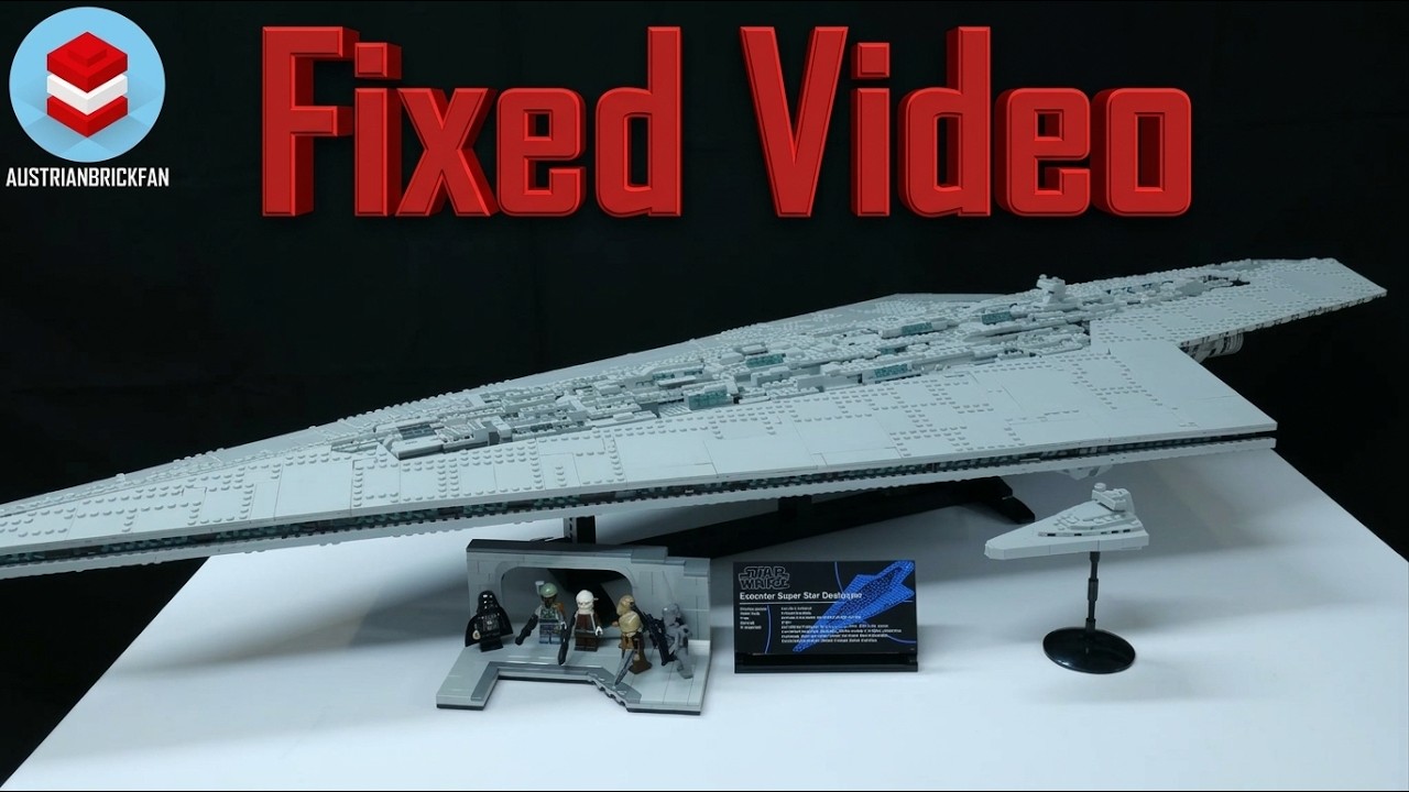 LEGO Star Wars 75457 Executor Super Star Destroyer &ndash; budowa w przyspieszonym tempie (poprawione w...