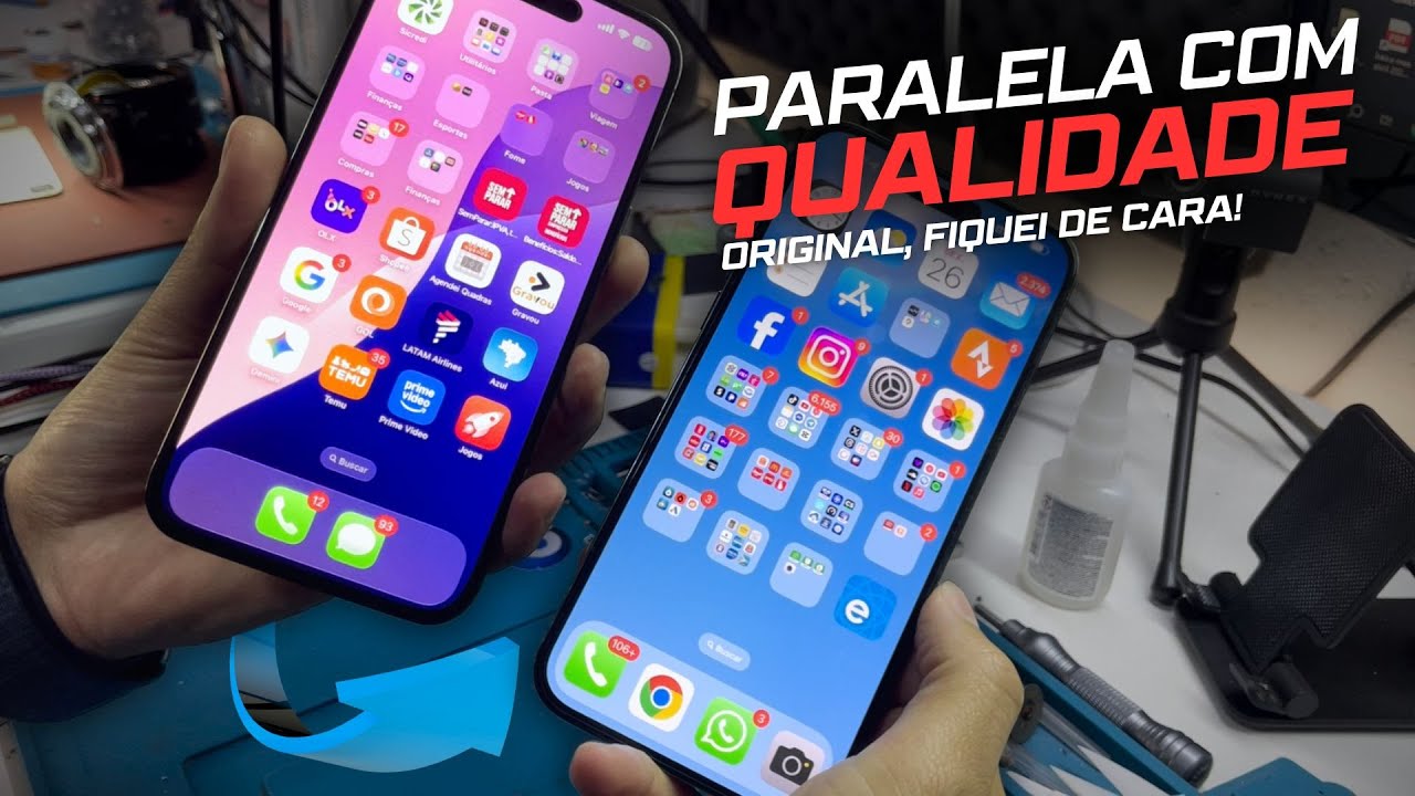 iOS 26 + JCID: TELA PARALELA AGORA CALIBRA NOS IPHONES!