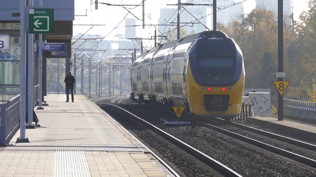 Compilatie van treinen op Station Utrecht Zuilen - 8 november 2018
