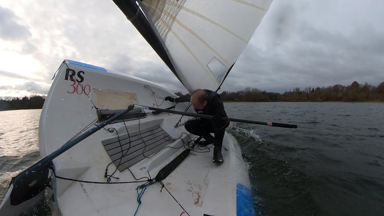 Dealing with backing breeze in an RS300- good and bad!