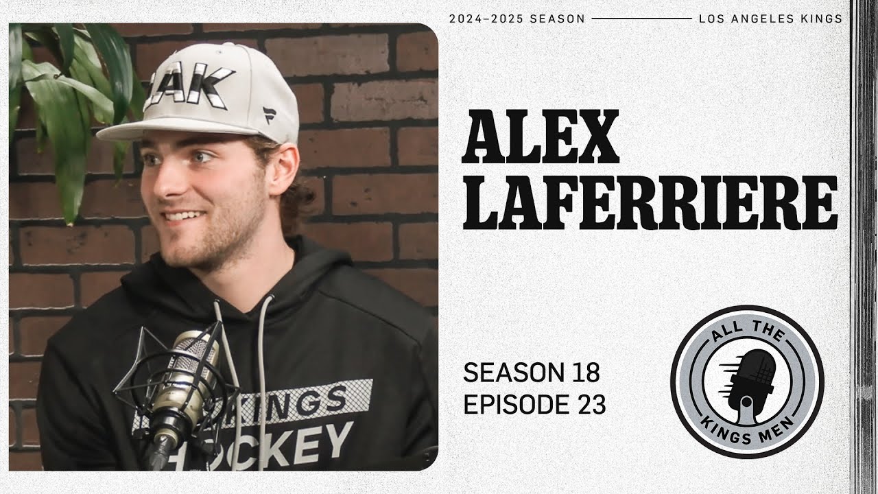 Alex Laferriere talks SoCal, Harvard, and already playing 100 NHL Games with the LA Kings!