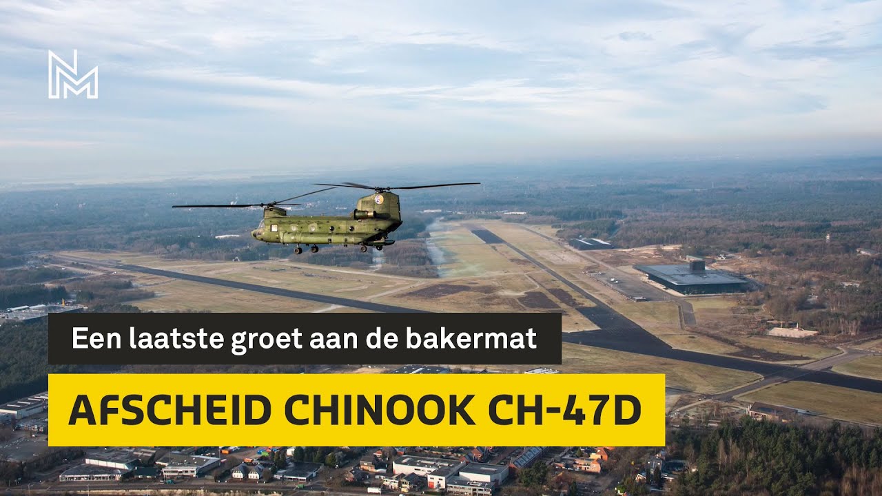 Afscheid Chinook CH-47D - Nationaal Militair Museum