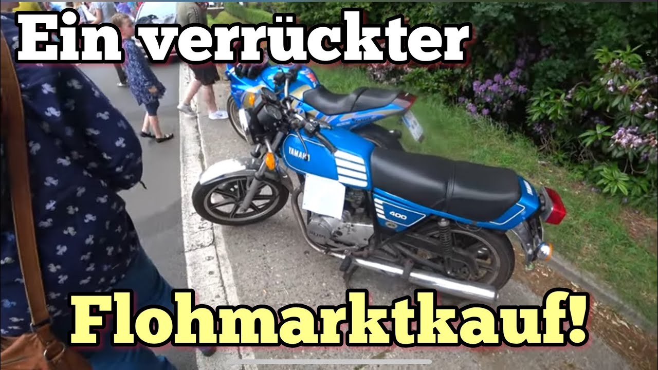 Ich habe ein MOTORRAD auf dem FLOMARKT gekauft… Operation Obergurke