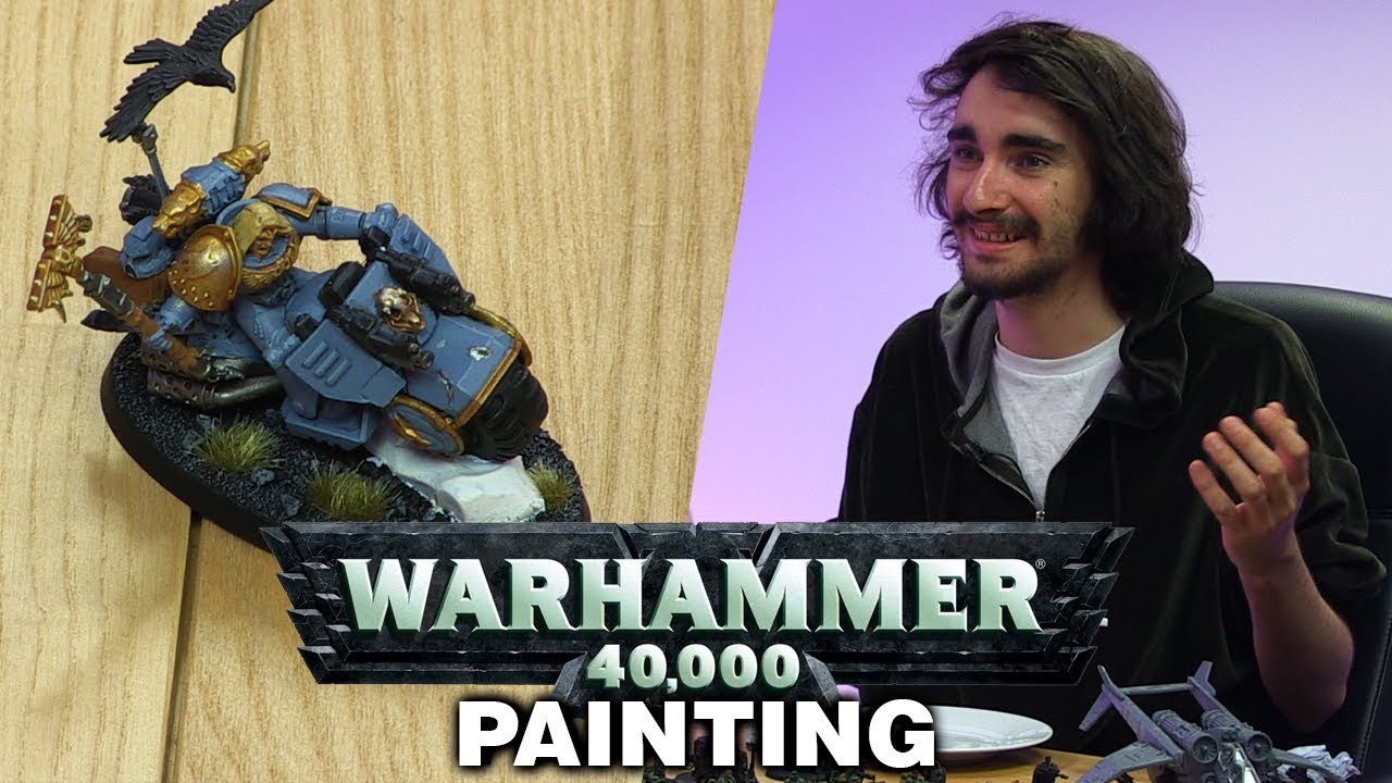 Warhammer 40,000 — покраска модели с Дунканом, Марком, Барри и Майком!
