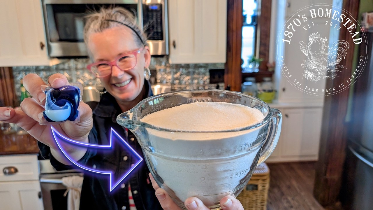 TIME for a CHANGE | No Soap Laundry Detergent Recipe