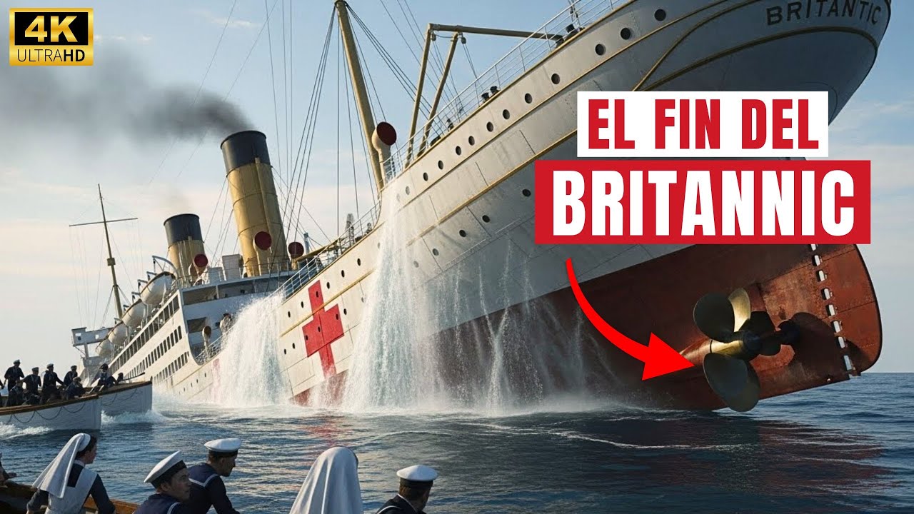 ESTÁS EN 1916 | Los Últimos 55 Minutos del Britannic, el Hermano del Titanic
