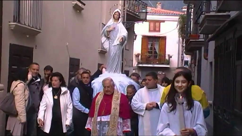 Inaugurazione statua Madonna di Medjugorje a San Sosti - Goladelrosa.eu 20-11-11