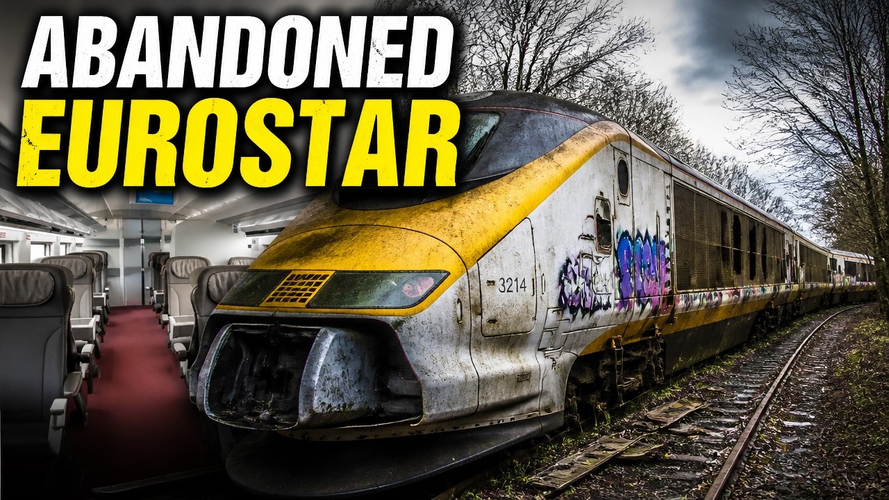 The Story Behind the Abandoned Eurostar - From Prestige to Neglect #fyp #abandoned #eurostar #trains