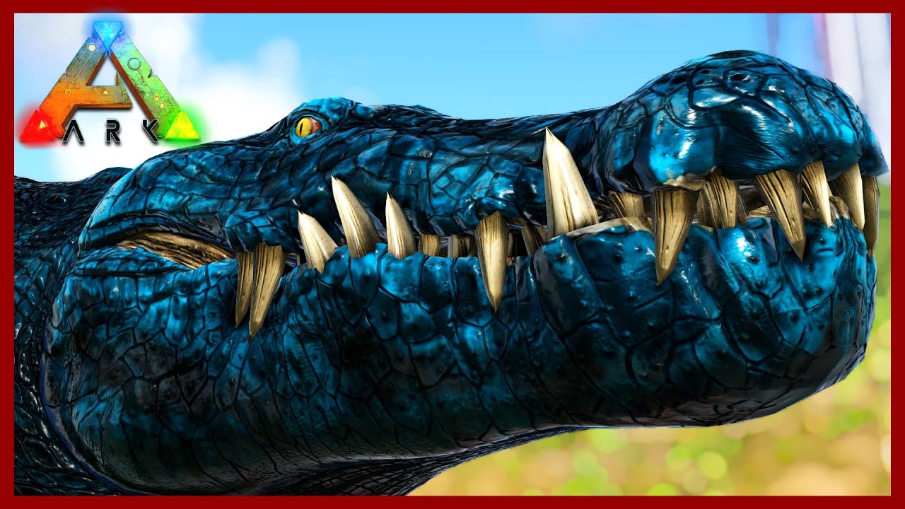 Deinosuchus Tame & Breeding - Artifact of the Skylord - The Island Map - Ark Survival Evolved Ep 26