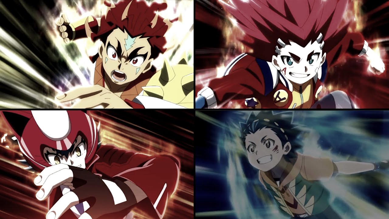 Rashad and Illya Vs Aiger and Valt (Nova Ball Z Season 3 Episode 15)