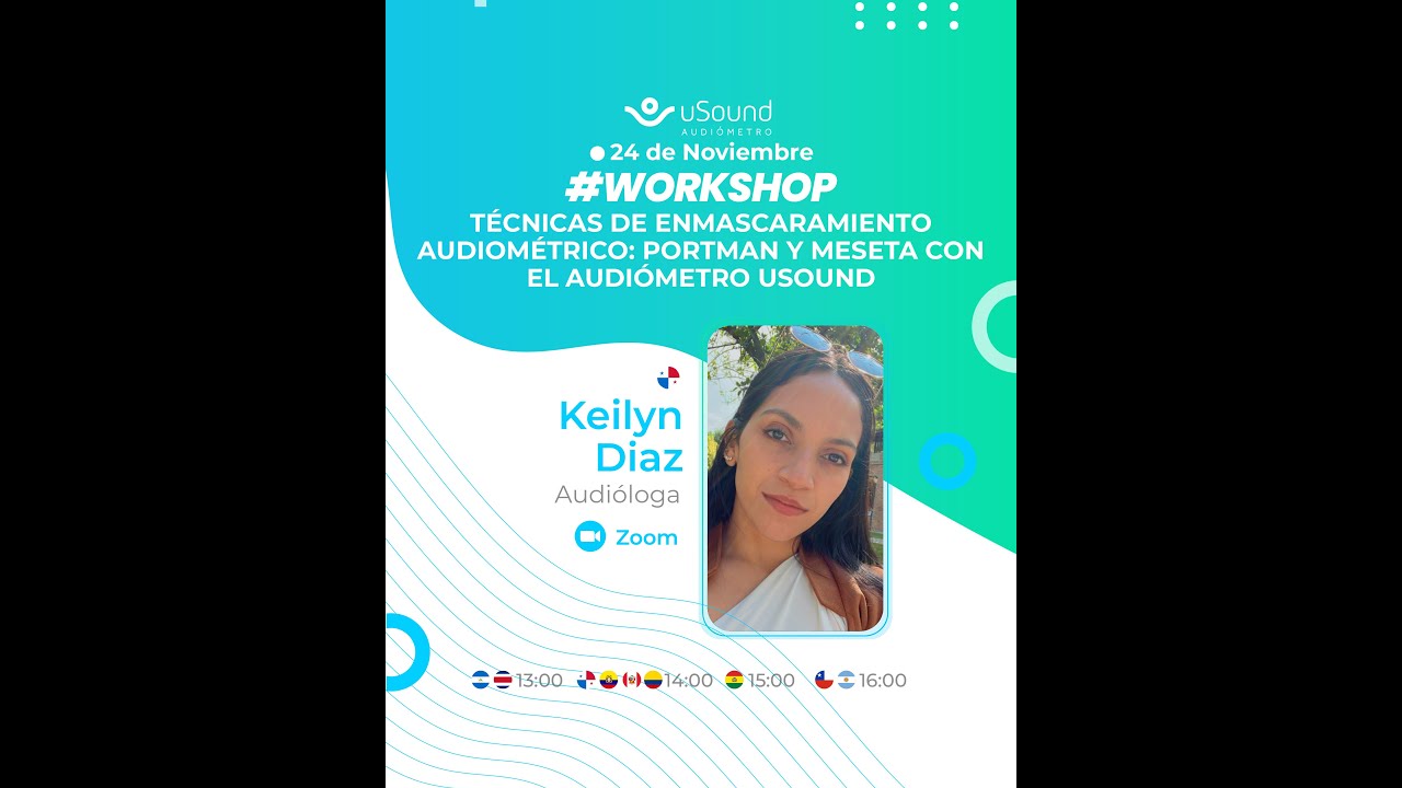 WORKSHOP: Técnicas de Enmascaramiento Audiométrico: PORTMAN y MESETA con el Audiómetro uSound