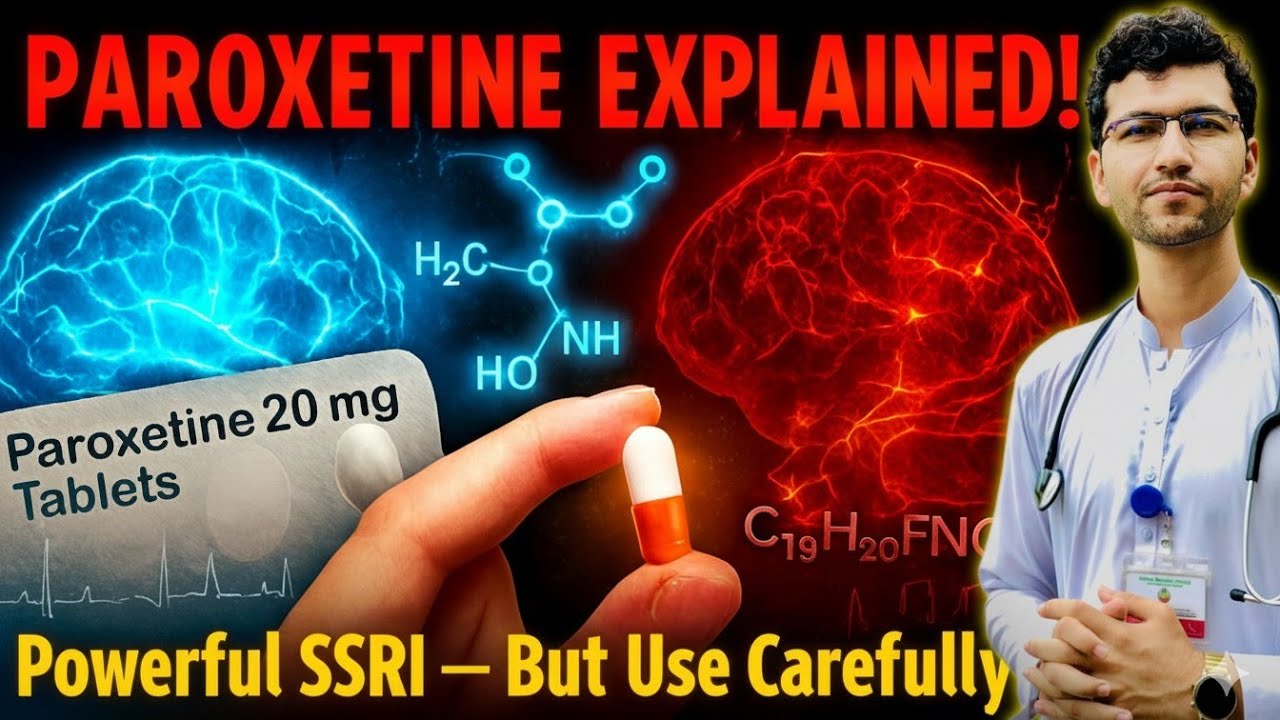 Paroxetine – The Most Powerful SSRI? 💊 Full Truth, Side Effects, how to stop & Safety Explained 