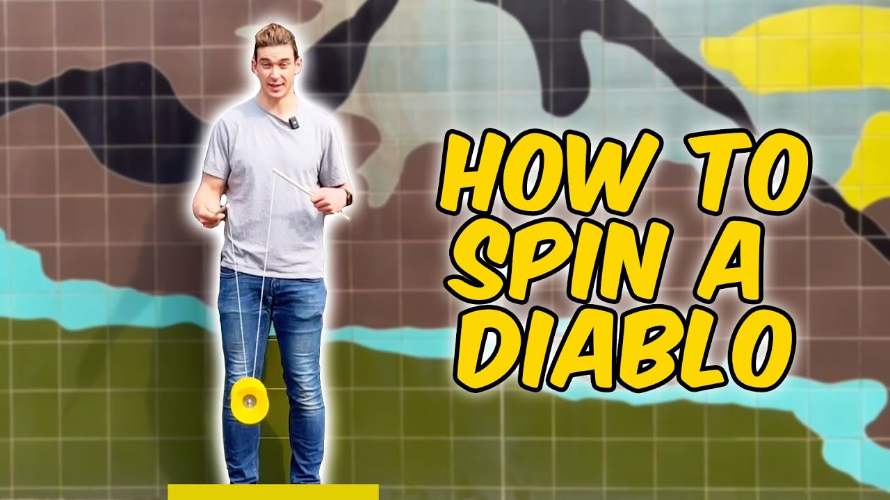 How to Spin a DIABOLO | Basic Beginner Tutorial