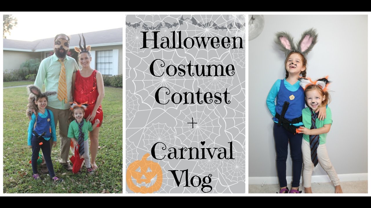 Costume Contest Winners! We Won Tickets to a Carnival! Vlog