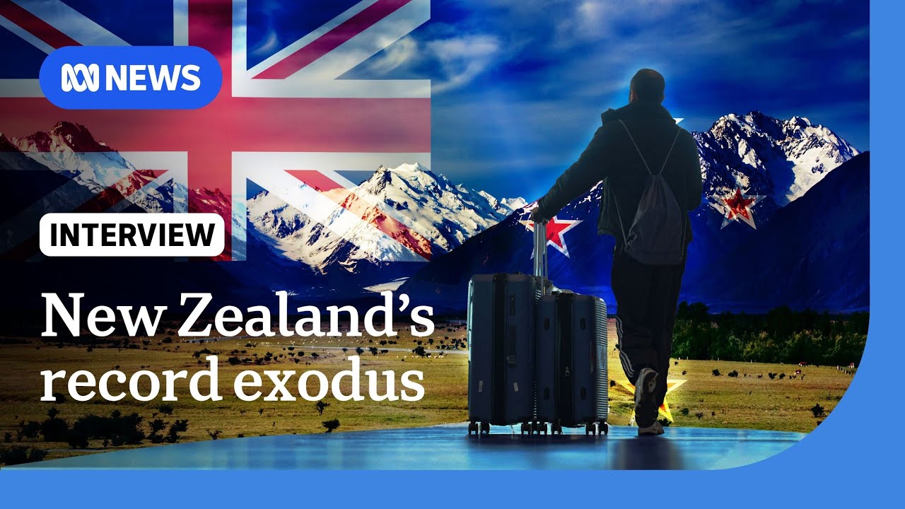 Why New Zealanders are leaving in record numbers and moving to Australia | The World | ABC News