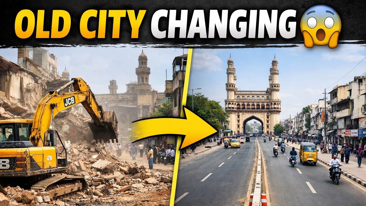 Hyderabad Old City Metro Update 🚇 | Massive Road Widening Reality on Ground