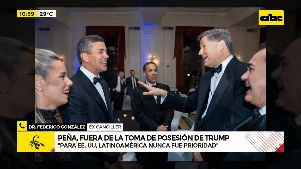 Peña sin invitación de Trump: “fue un error haber ido” afirma excanciller