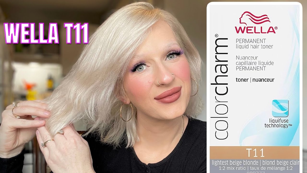 Пробую WELLA T11 Самый светлый бежевый блонд