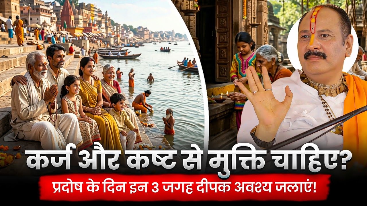 कर्ज और कष्ट से मुक्ति चाहिए? प्रदोष के दिन इन 3 जगह दीपक अवश्य जलाएं! 