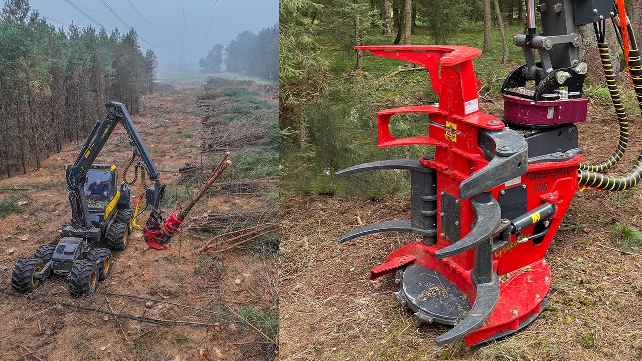 *NEW* Ufkes Greentec Forestcutter 300 | Ponsse Fox Harvester | The fastest way to harvest!