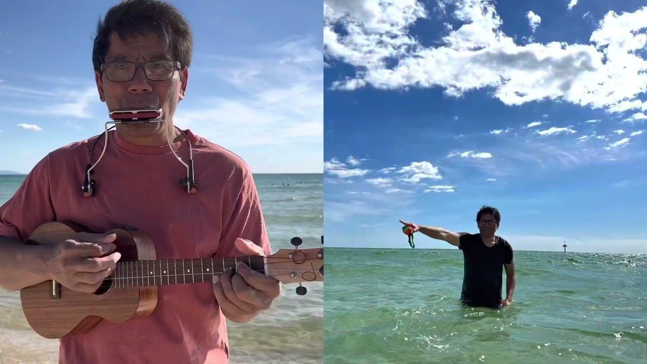 Ombak Putih-Putih - Maluku Traditional Song | Maton Tenor Ukulele & Harmonica