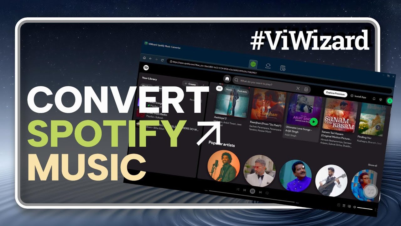 How to Convert Spotify Music to Any Format for Offline Playback - ViWizard