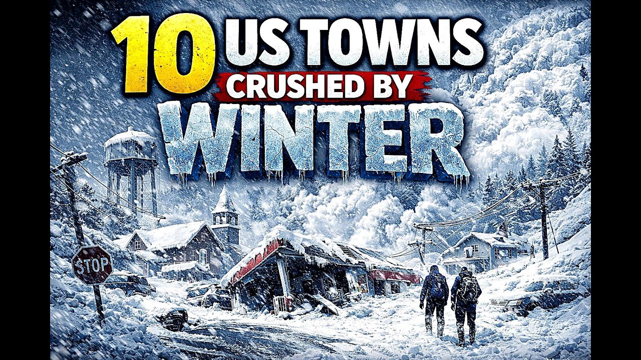 10 US Towns Crushed by Winter 2025