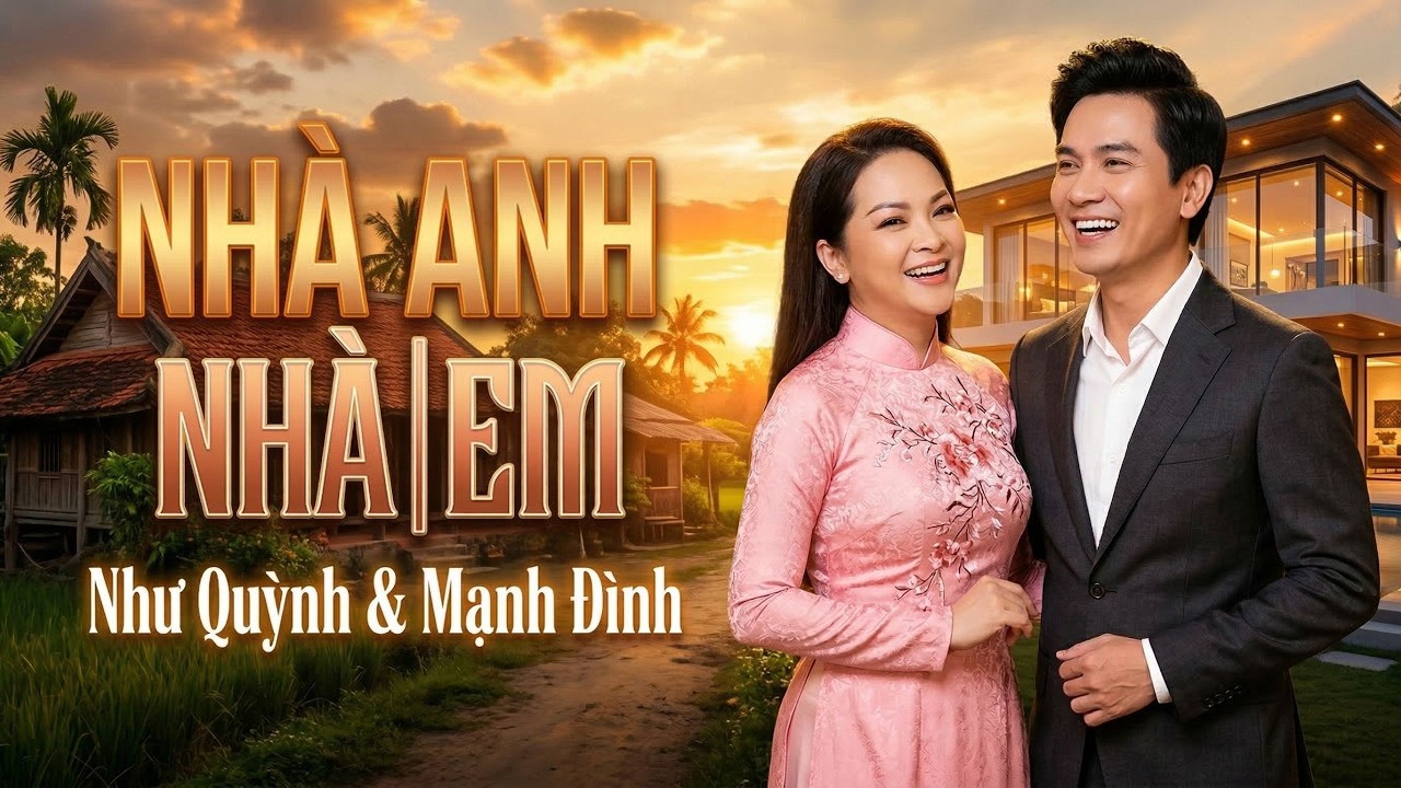 Tuyển tập NHÀ ANH NHÀ EM - NHƯ QUỲNH & MẠNH ĐÌNH | Bản Song Ca Ai Nghe Cũng Mê
