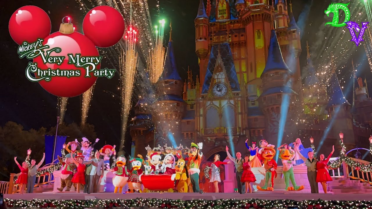 Mickey’s Most Merriest Celebration at Mickey’s Very Merry Christmas Party 2025 - Magic Kingdom 