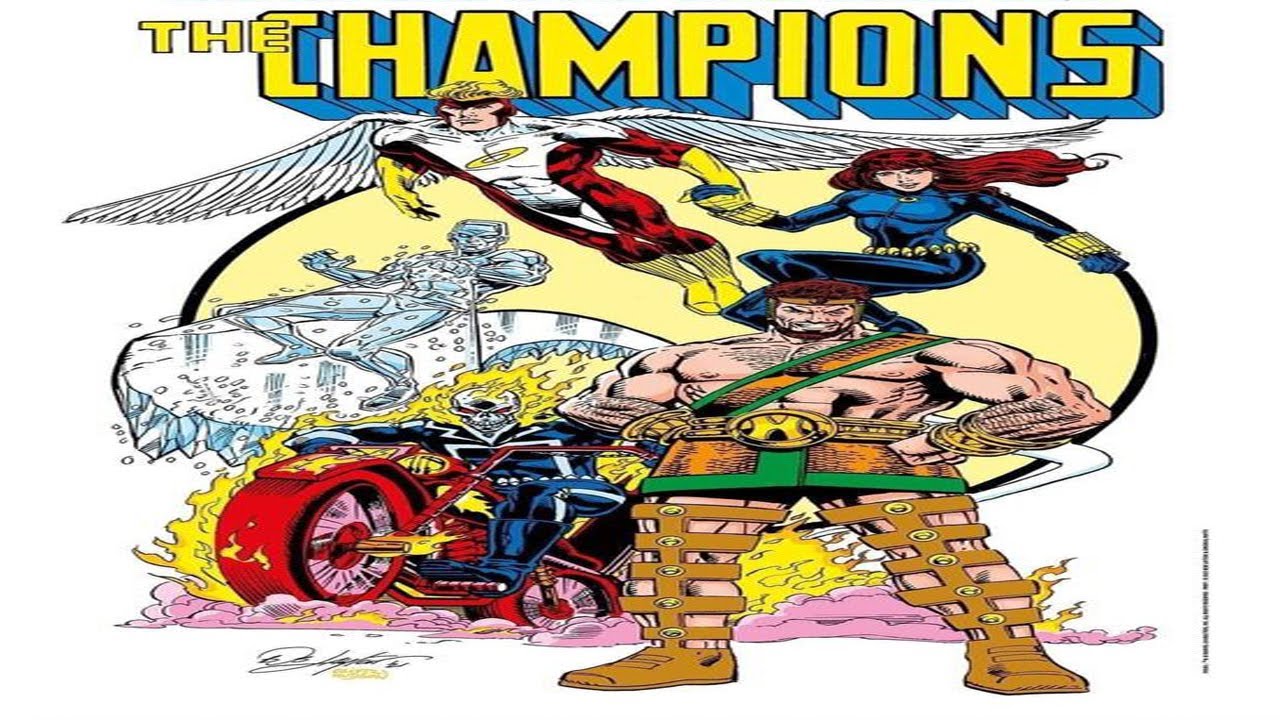 Os campeões marvel em ação: Gibi vídeo