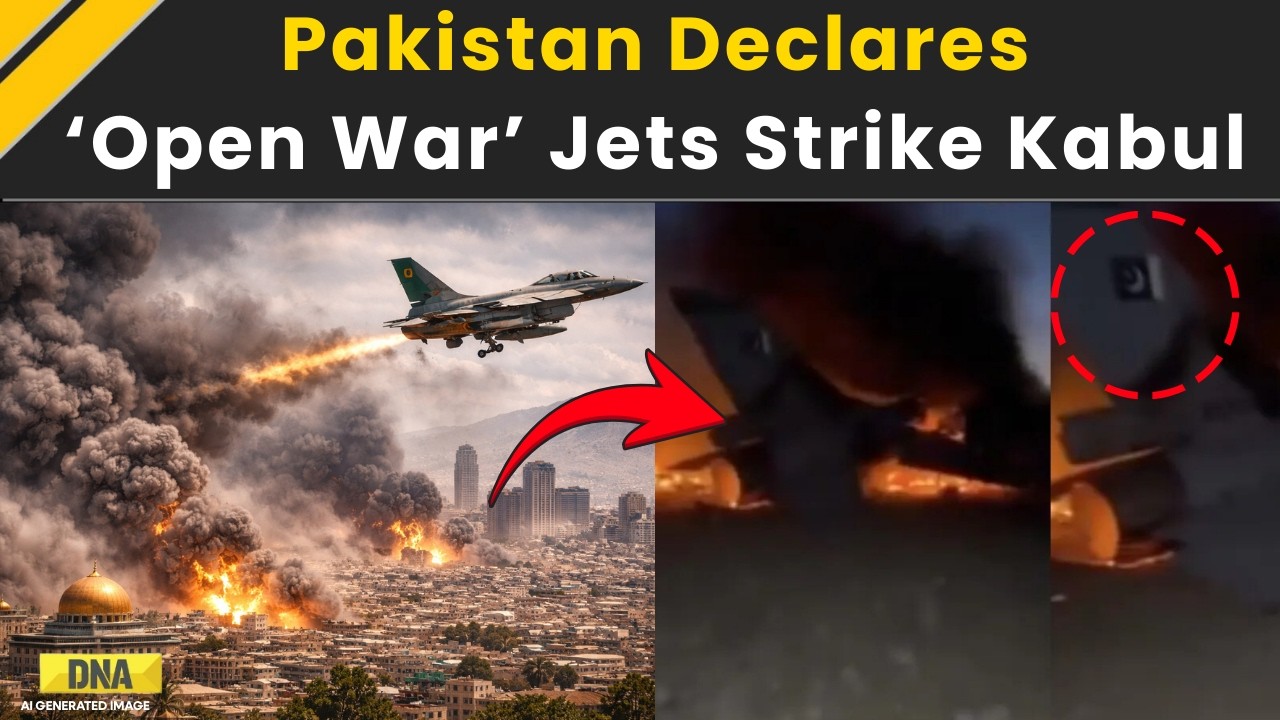 Pakistan Afghanistan War: Pakistan Afghanistan War Erupts Jets Hit Kabul | Afghanistan Pakistan War