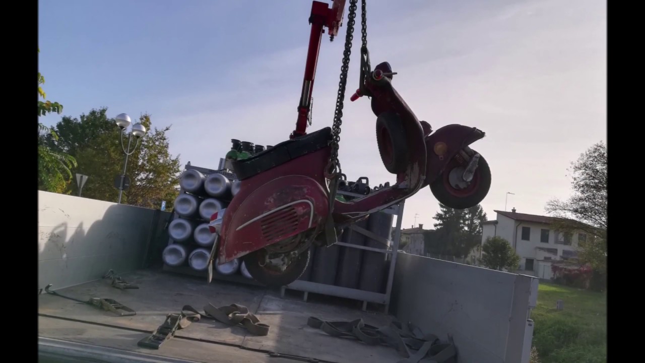 VESPA 125 VNA2T VIDEO 1 DEL 1959