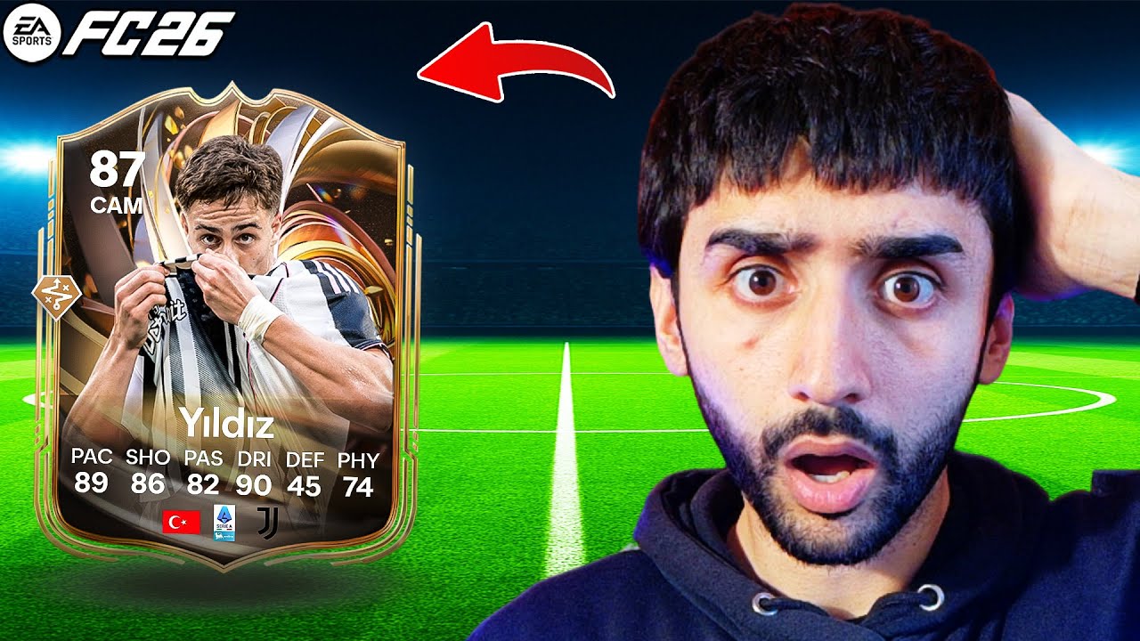 THE TURKISH KAKA! 87 CAM Ratings Reload Kenan Yildiz FC 26 Player Review
