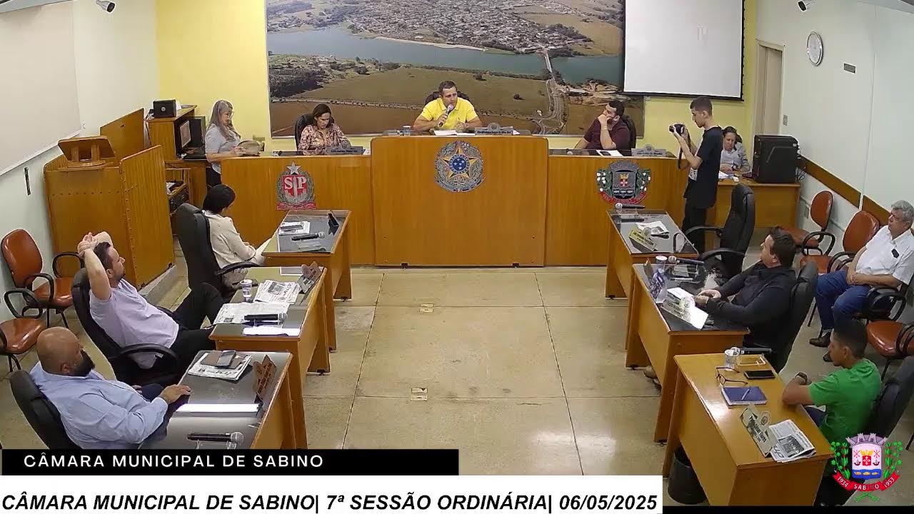 CÂMARA MUNICIPAL DE SABINO - 7ª SESSÃO ORDINÁRIA - 06/05/2025