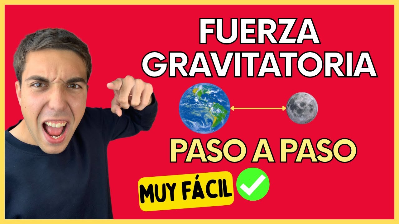 𝗙𝗨𝗘𝗥𝗭𝗔 𝗚𝗥𝗔𝗩𝗜𝗧𝗔𝗧𝗢𝗥𝗜𝗔 [Ejercicios Resueltos de Ley de Gravitación Universal] PASO a PASO