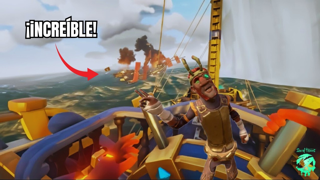 ¡Casi lo PERDEMOS TODO! 😱 La Aventura DEFINITIVA en Sea of Thieves