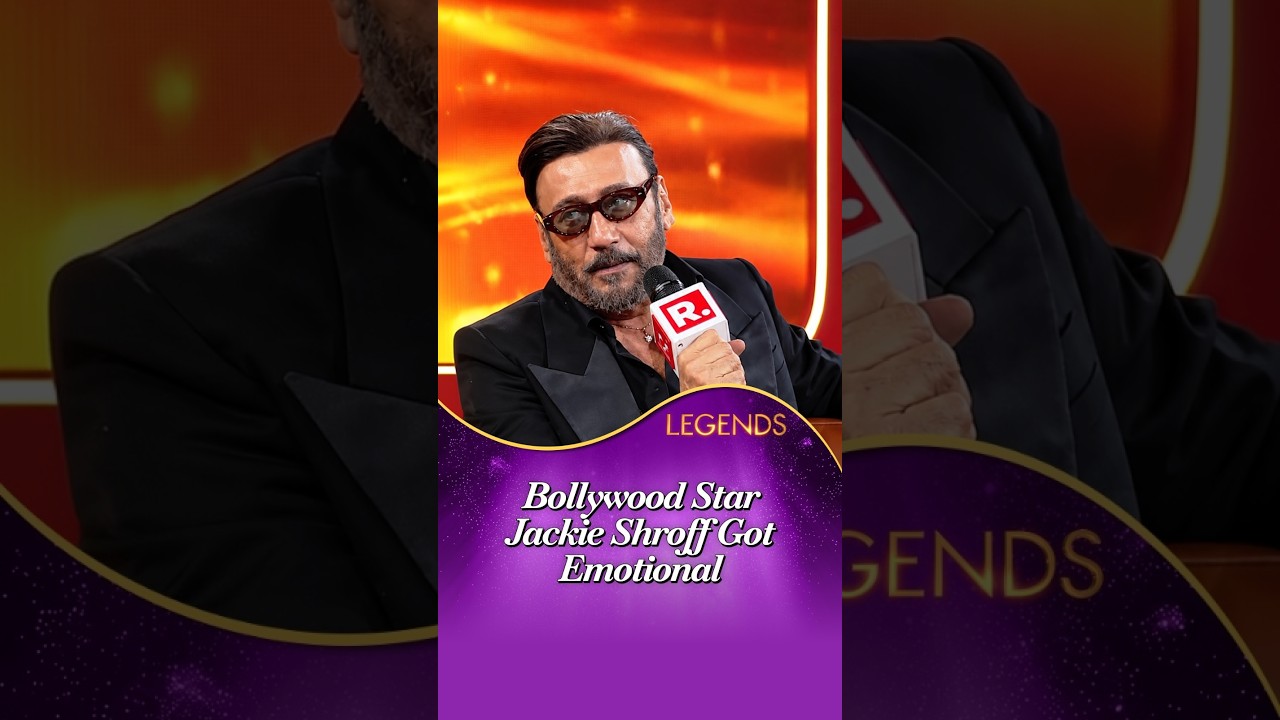 LEGENDS |  Tears and Tributes: When Jackie Shroff Broke Down on Camera