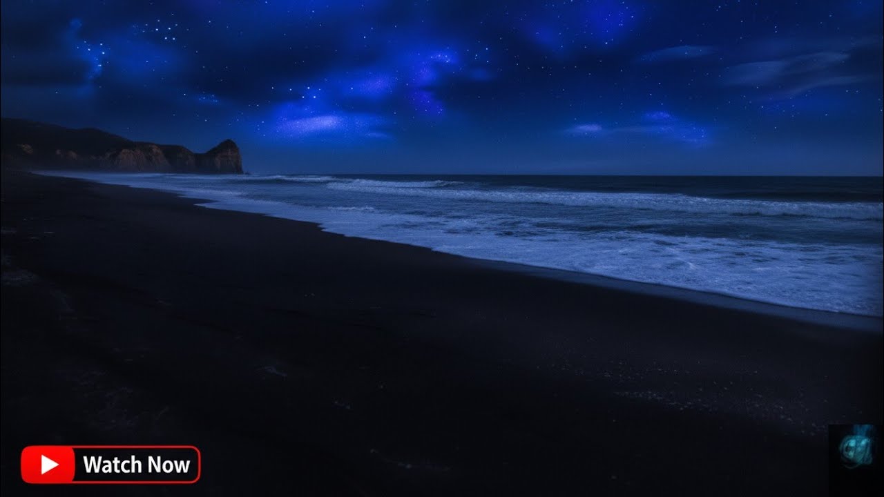🌊 4K Relaxing Ocean Wave 😴 Deep Sleep & Stress Relief | 4K Beach ASMR #relaxingmusic #ocean