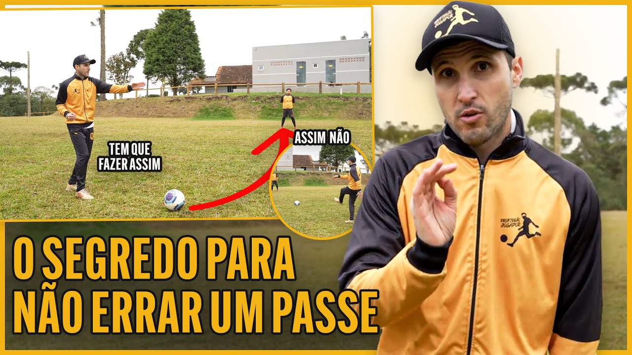 2 PRINCIPAIS MOTIVOS DO ERRO DO PASSE NO FUTEBOL