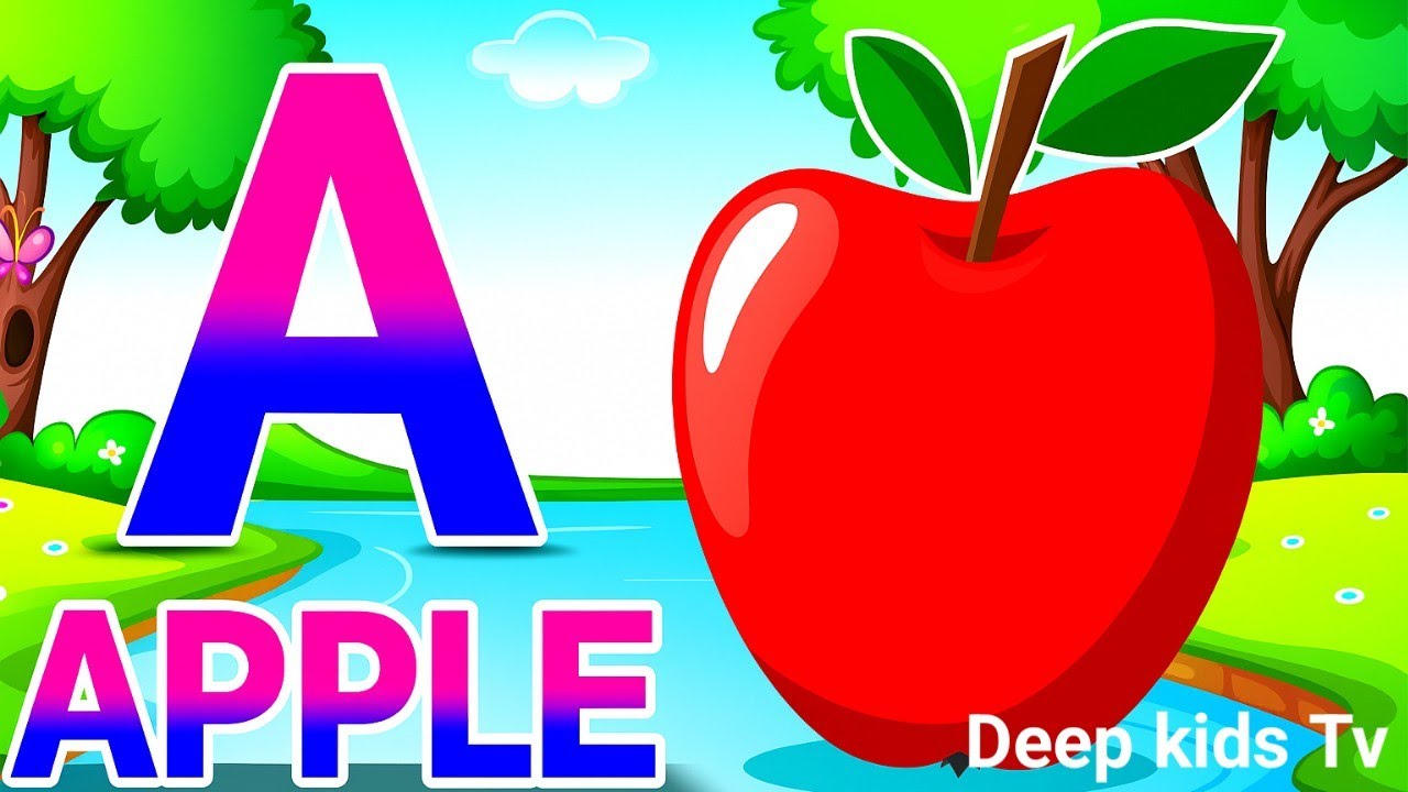 A for Apple | Phonics Song for Kids | ABCD Alphabet Rhymes