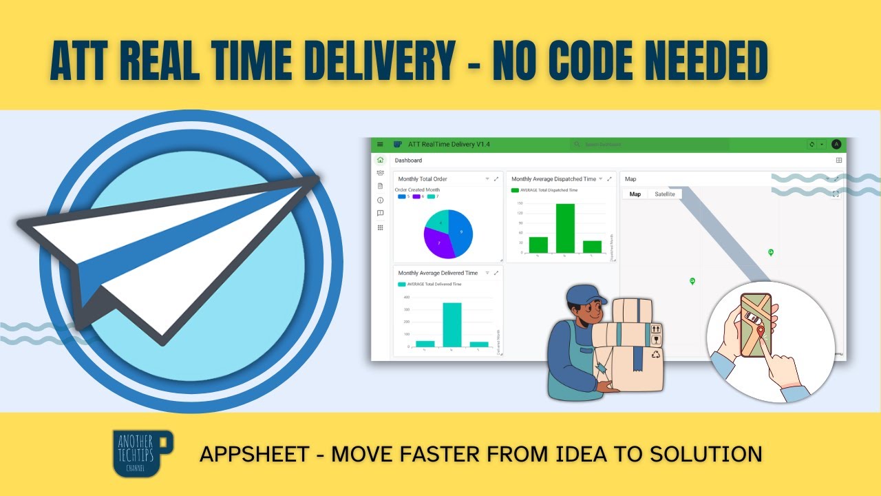 Mastering the ATT Real-Time Delivery Tracker with AppSheet | Streamline Your Deliveries Effortlessly