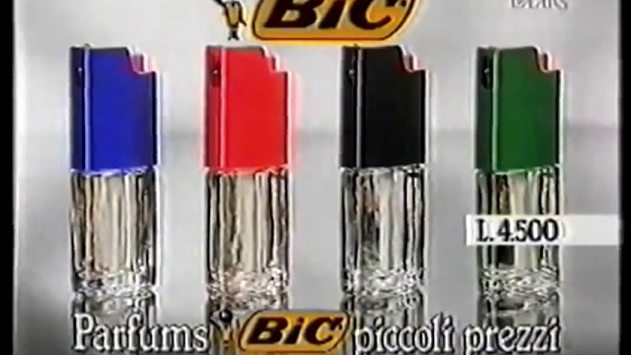 Parfums Bic 1990 Io mi profumo solo con loro