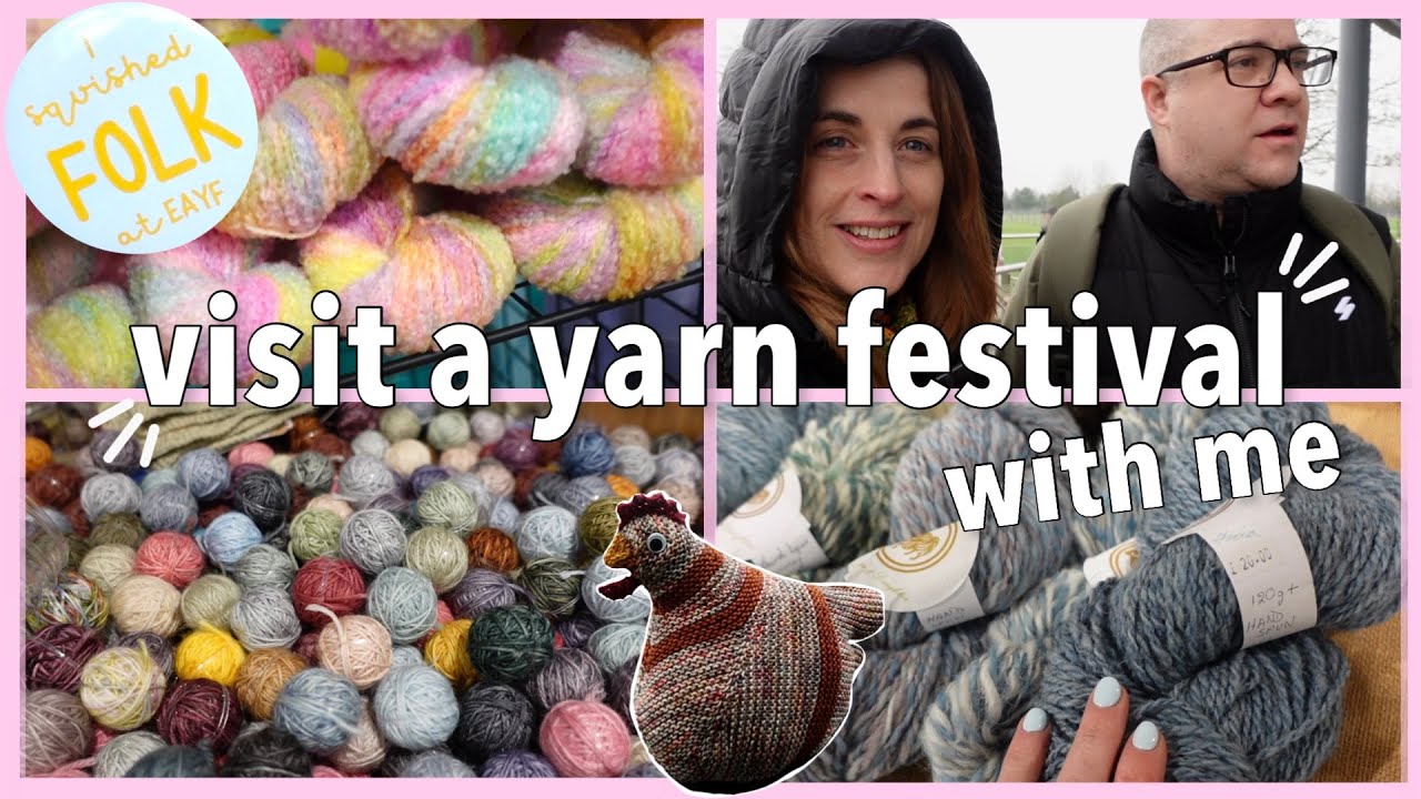 Visit East Anglia Yarn Festival 2024 with Me! Weekend Vlog 🧶