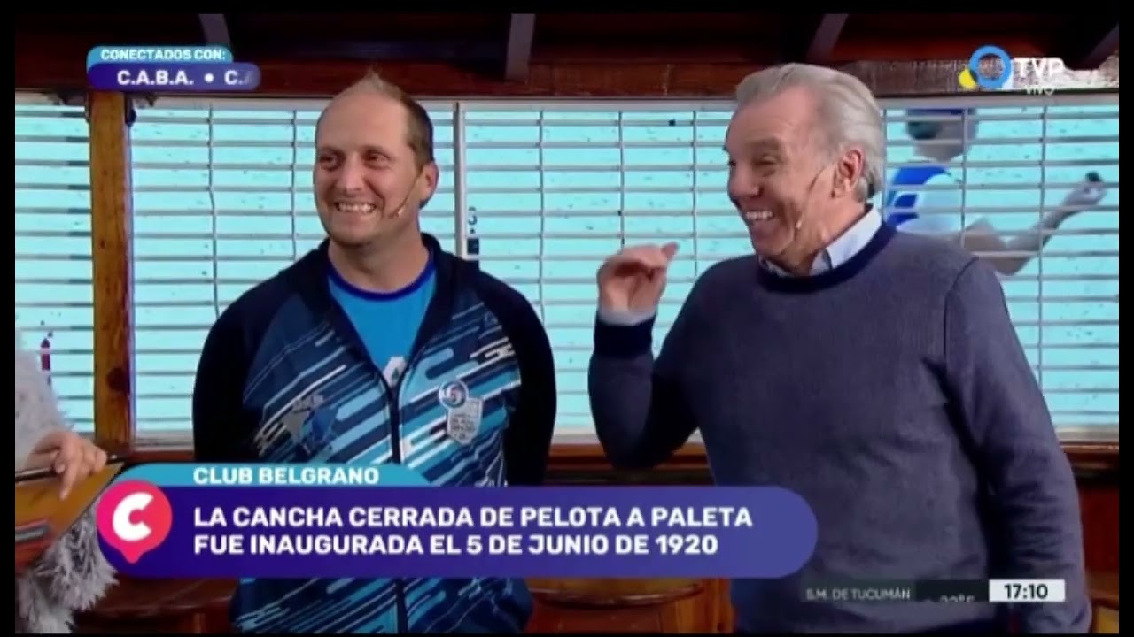 Club Belgrano por la Tv Pública.- Yo Pelotari.-
