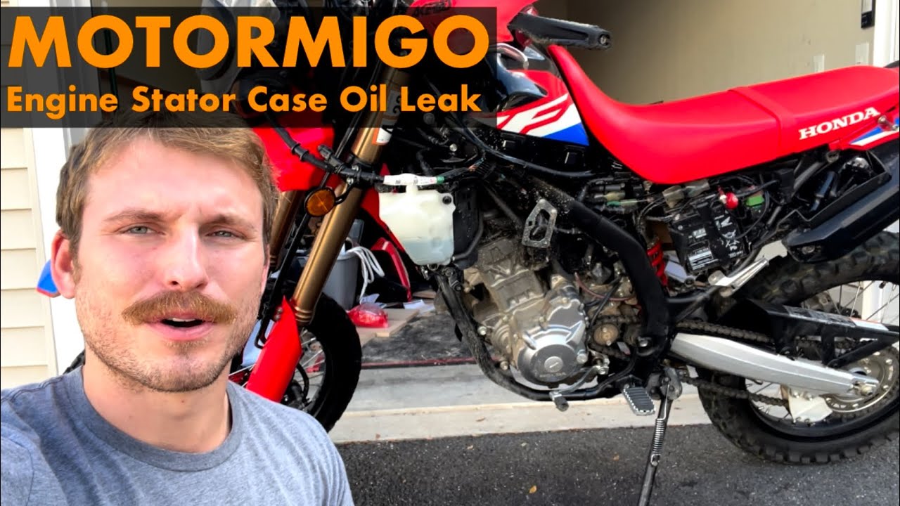Honda CRF300L Rally: Engine Stator Case Oil Leak