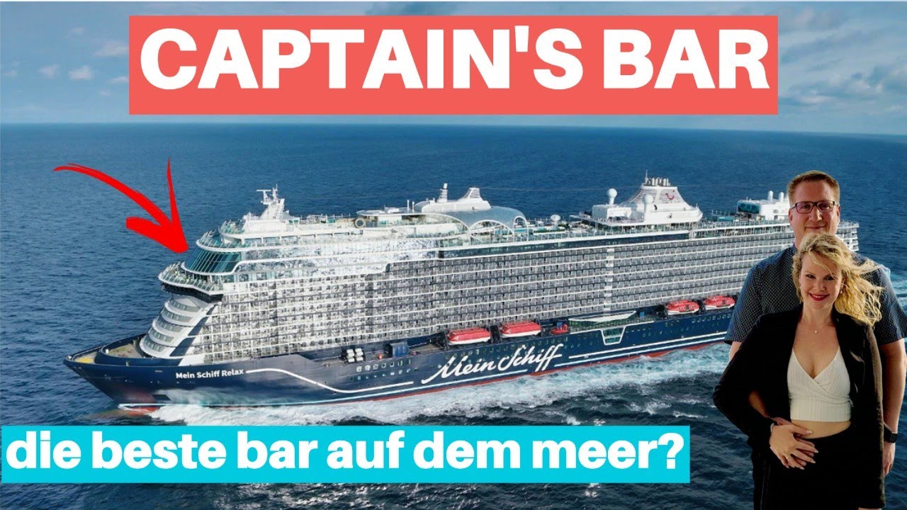 Mein Schiff Relax - lohnt sich die Captain‘s Bar? #meinschiff #kreuzfahrt