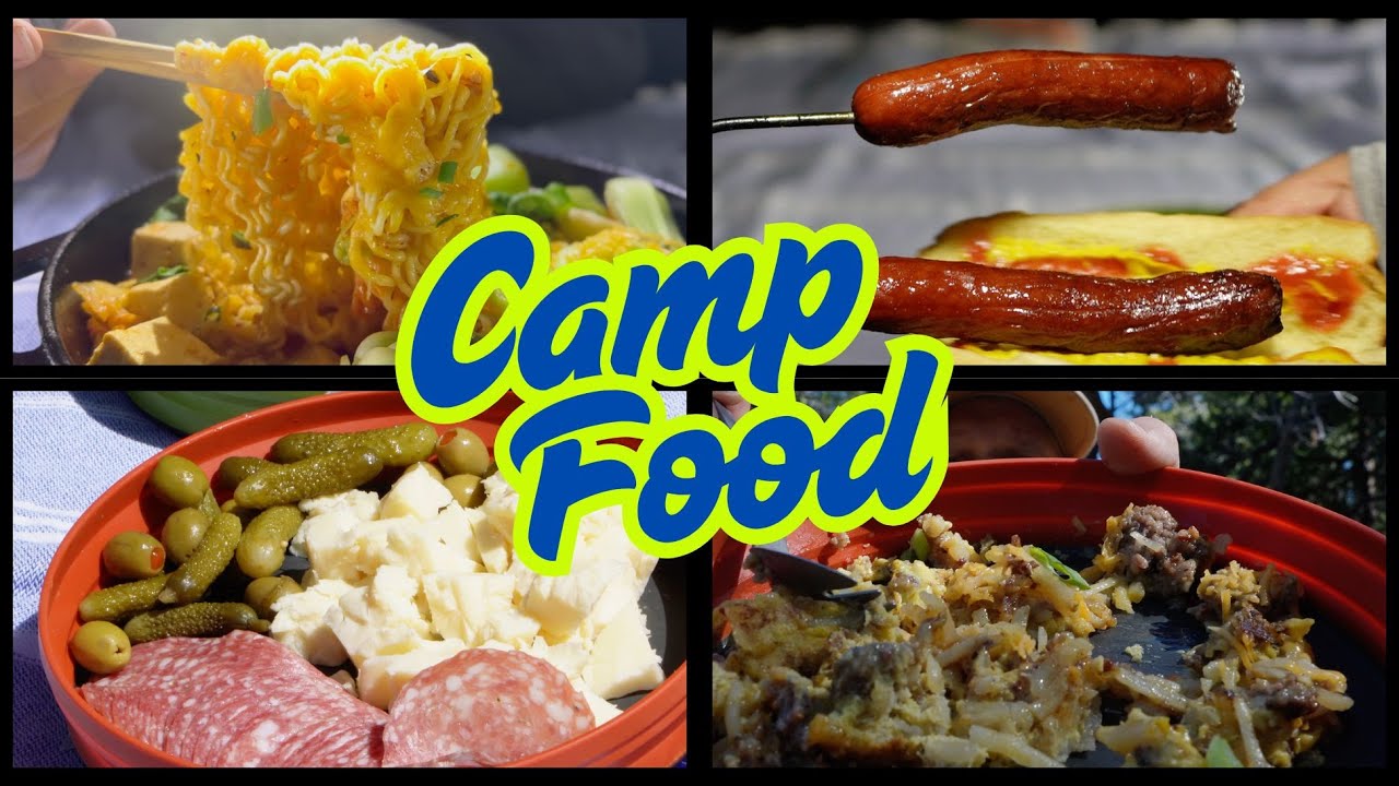 COOKING, EATING & CAMPING at DOGWOOD in Lake Arrowhead California