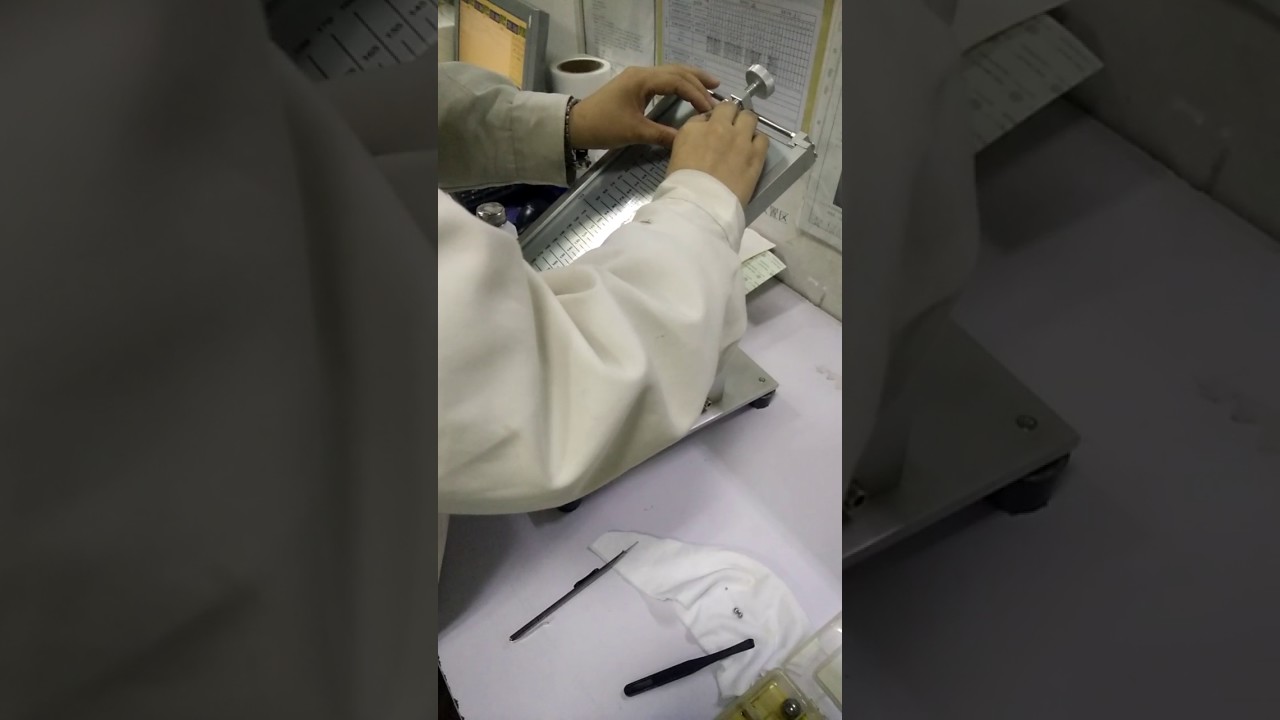 Initial tack test