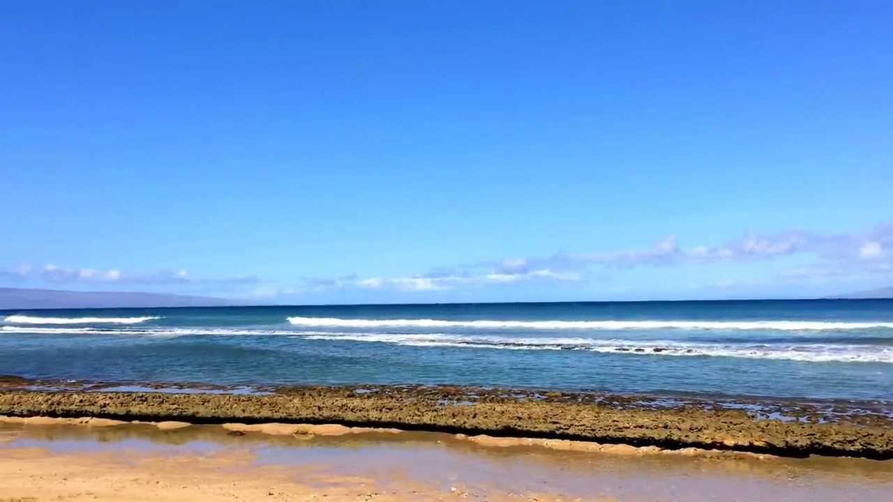 Pacific Ocean From The Honokowai Park, Maui, Hi